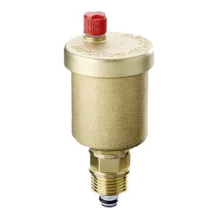 Oventrop Schnellentlüfter mit Absperrautomatik DN 20 3/4" Außengewinde PN 10, Messing