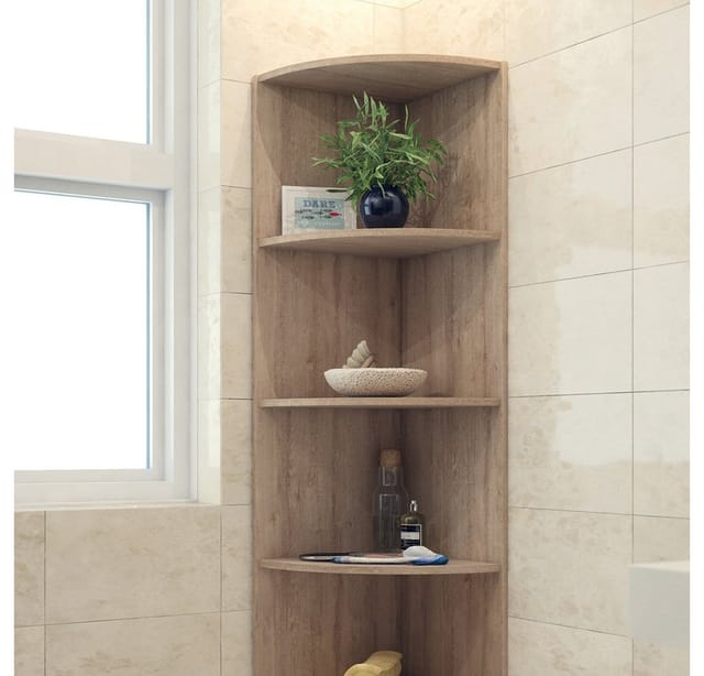 Vicco - Eckregal Ecki, Sonoma, 40 x 180 cm