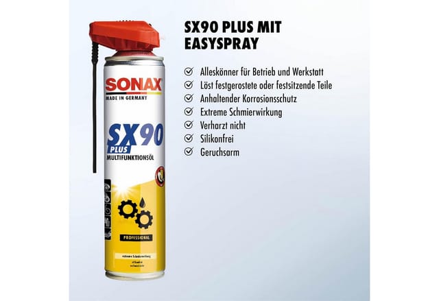 Sonax - SX90 plus EasySpray Multifunktionsöl 400 ml reinigt konserviert schmiert