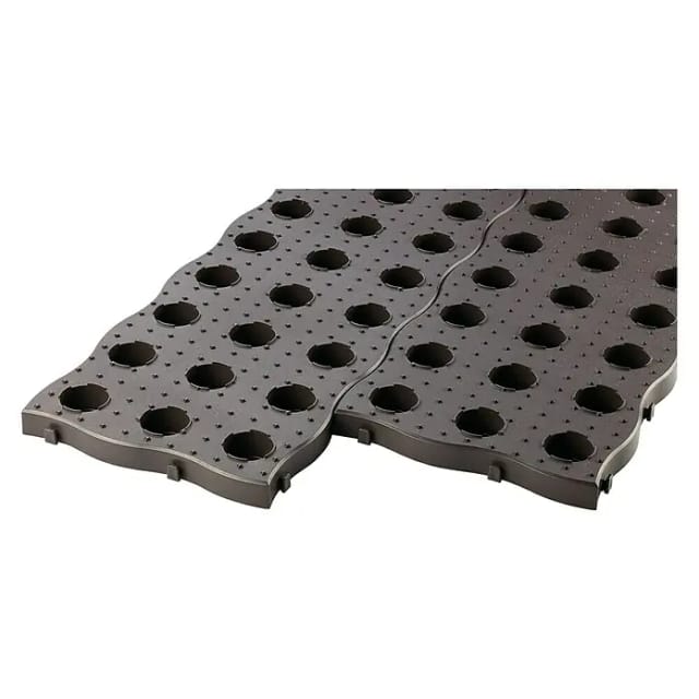 Graf - Garantia Beetplatten Maxi 70 x 24 cm 4 Stk Braun Trittplatte Gartenplatte