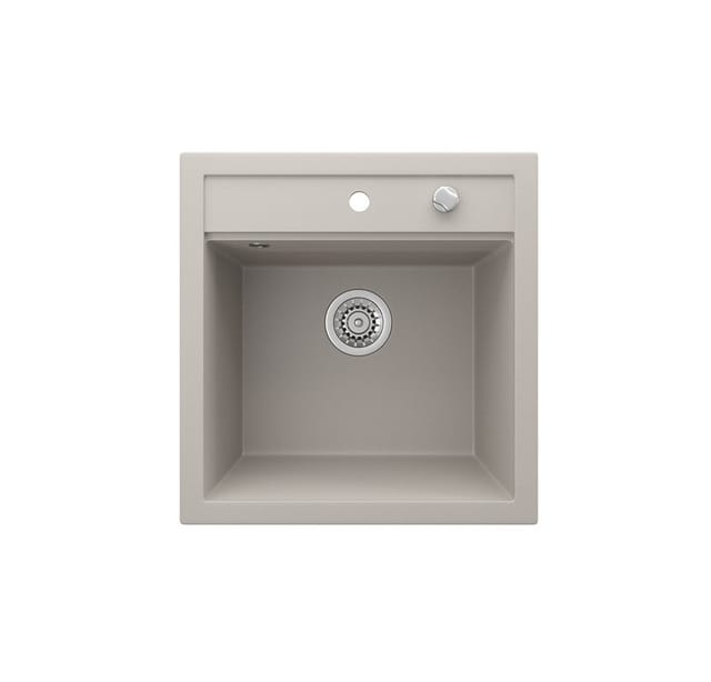 Spülbecken Tesa, Beige, 49 x 51 cm, Bergström