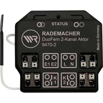 Rademacher 9470-2 DuoFern Universal-Aktor 2 Kanal / 1500 W
