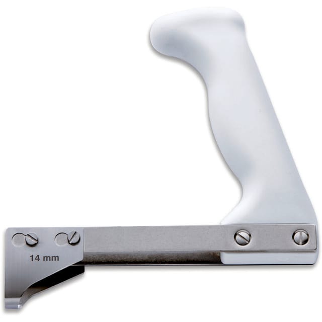 Rippenzieher (Rostfrei, 14mm Klinge, Kunststoffgriff) - F.dick