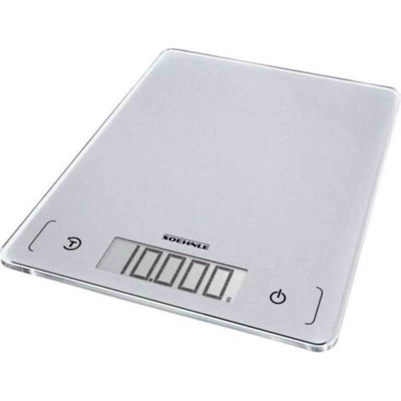 Soehnle 61504 Page Comfort 300 Slim Küchenwaage Grau