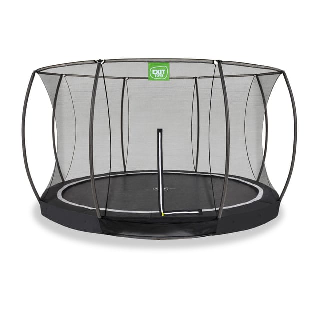 EXIT Black Edition Bodentrampolin ø366cm - schwarz