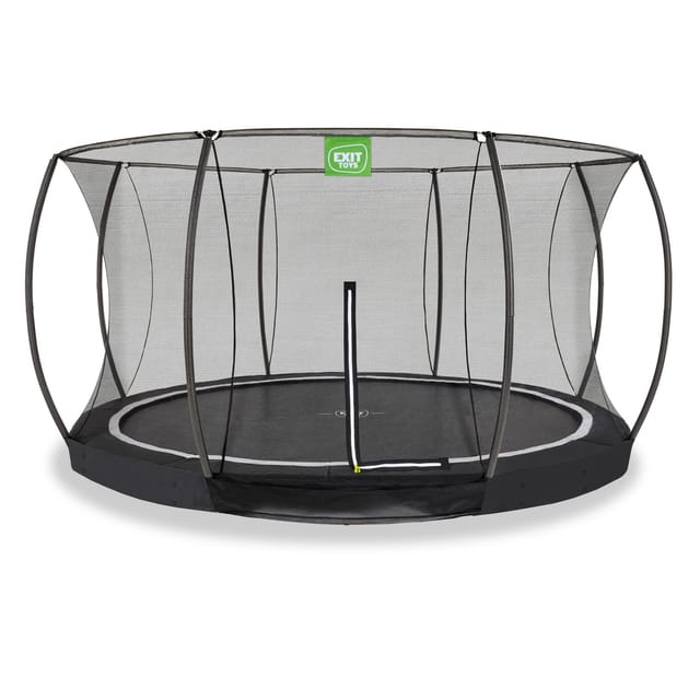 EXIT Black Edition Bodentrampolin ø427cm - schwarz