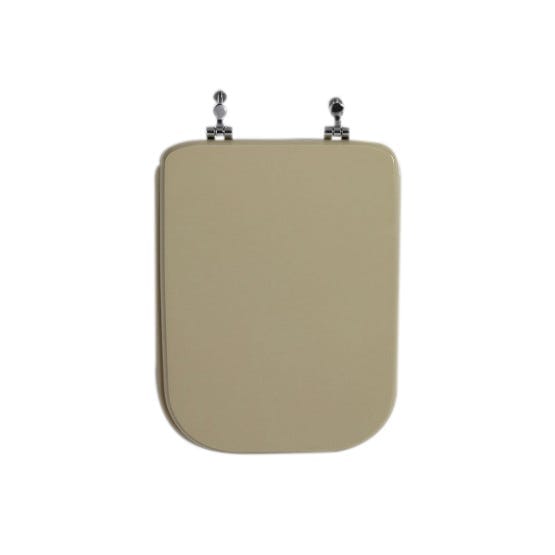 Kiamami Valentina - Toilettendeckel In Champagner Farbe Kompatibel Mit Conca Ideal Standard