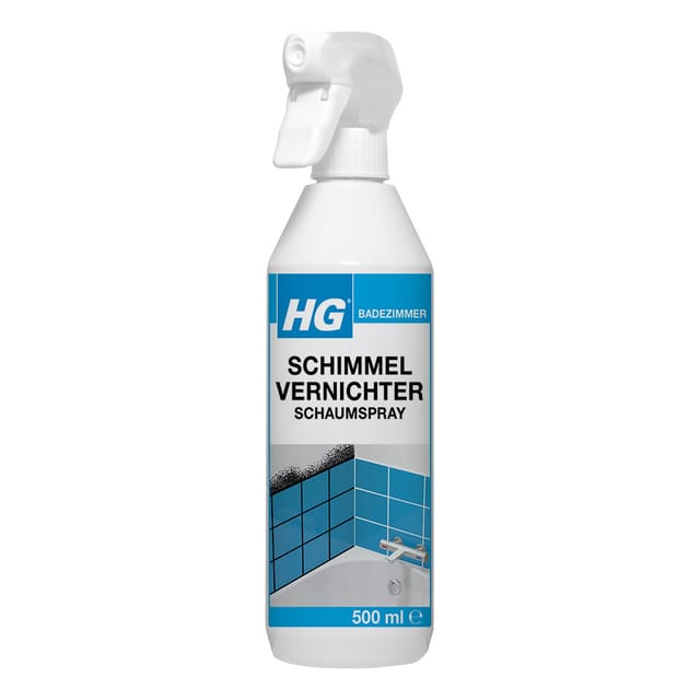 HG Schimmel Vernichter Schaumspray 500 ml Spezialreiniger