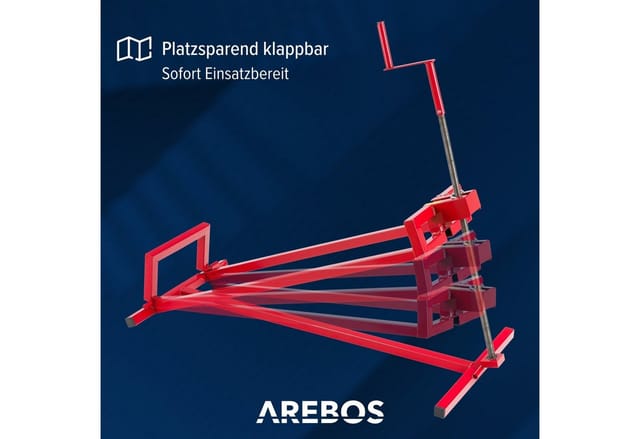 Arebos - Rasentraktor Heber 450 kg Hebevorrichtung Hebebühne Aufsitzmäher
