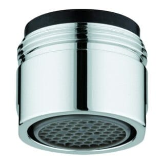 Grohe Mousseur Chrom, Außengewinde M20x1, Durchflussklasse A, 13,5-15,0l/min bei 3bar