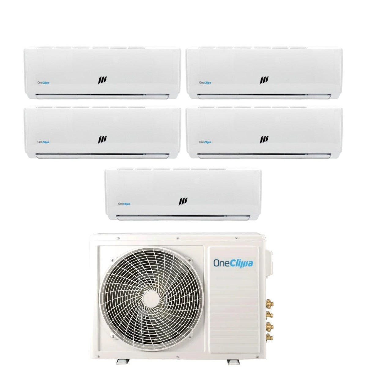 Klimaanlage Oneclima Penta Split Inverter Pro 12,2 Kw 5 Einheiten