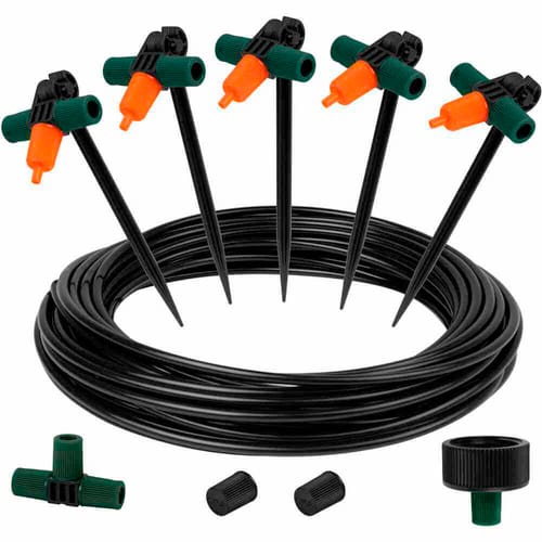 Siena Garden - Bewässerungssystem Starterset Tropfer, 10 tlg., für Pflanzgefäße
