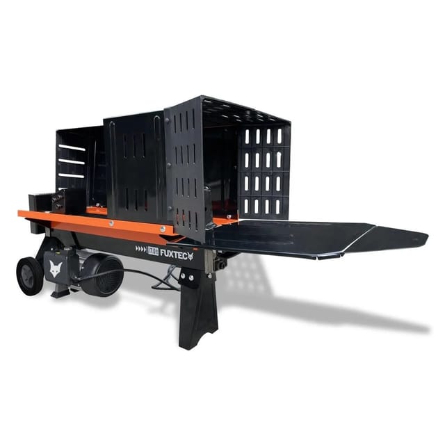 Holzspalter elektrisch FX-HS26 - Spaltkraft 7 Tonnen - 230V Brennholzspalter mit 2300W Leistung - Hydraulikspalter mit einer Spaltlänge von 520mm