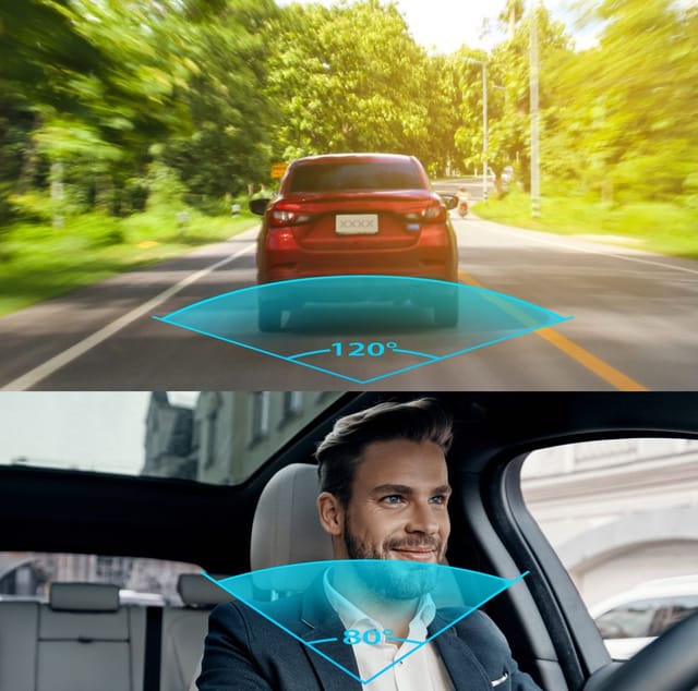 Technaxx Dashcam TX-185 Full-HD Dual Frontkamera zur Parküberwachung,Tonaufzeichung, uvm Dashcam