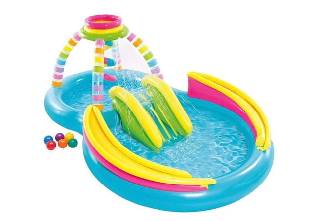 Aufblasbarer Spiralspielplatz - 56137np - intex