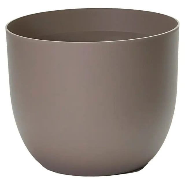 Blumentopf 'Rio Greener' 35 cm taupe recyceltes Polypropylen