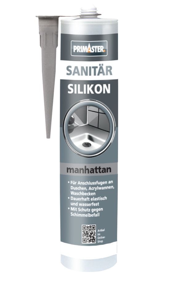 Sanitär Silikon manhattan 310 ml Dichtstoff - Primaster