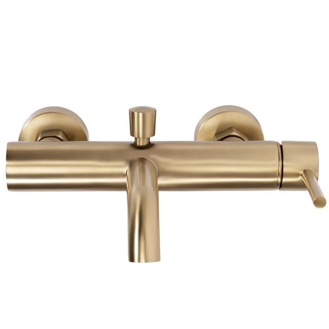 REA - wannenarmatur lungo brush gold