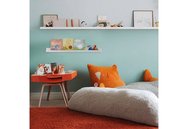 Relaxdays - Bilderleiste, 80 cm breit, schmales Wandregal für Bilderrahmen, Bücher & Deko, mdf, Bilderregal Wand, weiß