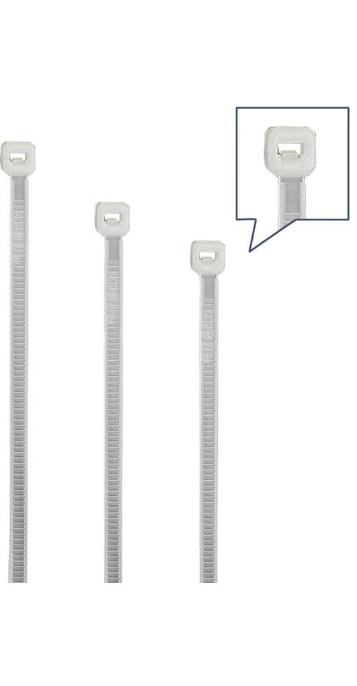 Kabelbinderset 350-teilig Polyamid 6.6 natur