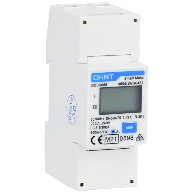 G DDSU666 220/230V 5(80)A RS485 2P mid Wechselstromzähler digital MID-konform: Ja 1 St. - Chint