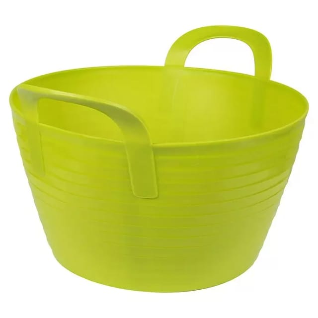 Kerbl - Trog FlexBag grün flexibler Futtertrog, Fassungsvermägen 12 Liter