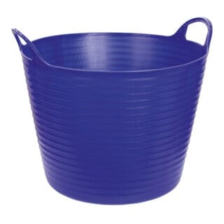 Kerbl - Trog flexibel FlexBag blau 28 ltr. Futtertrog Gummitrog Universalkorb