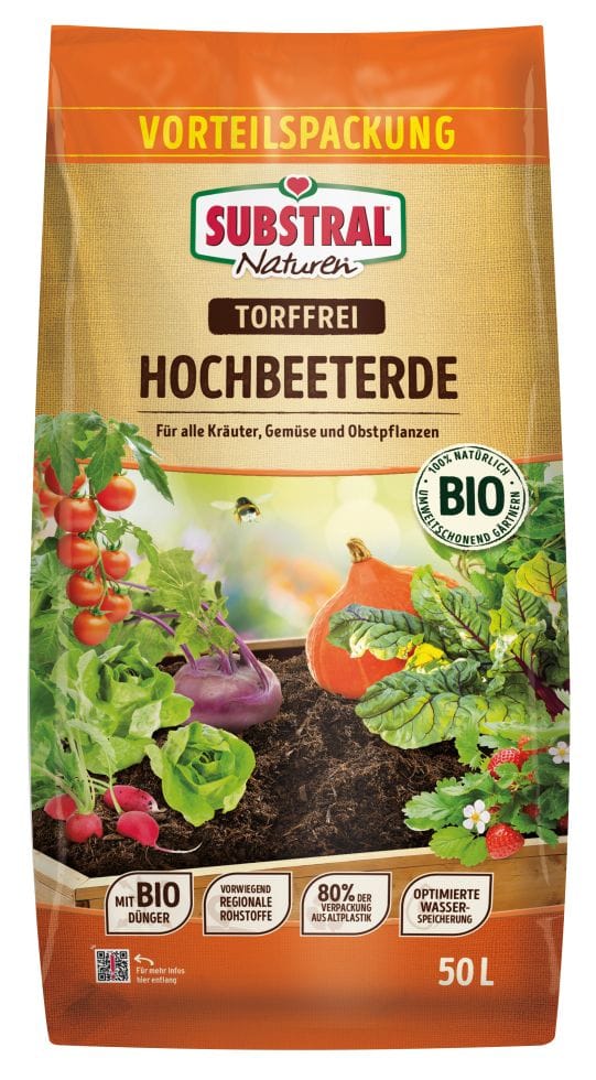 Substral® Naturen® bio Hochbeeterde torffrei 50 Liter
