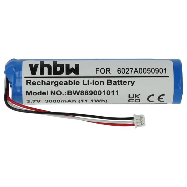 Vhbw - Akku kompatibel mit TomTom Urban Rider, Rider 2nd Edition, Rider 4GD00 gps Navigation Navi (3000mAh, 3,7V, Li-Ion)