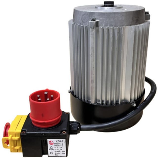 Ersatzmotor Industriemotor mit Schalter 400V Holzspalter 3,0kW Motor