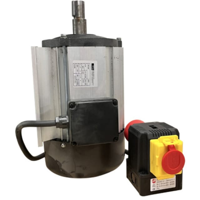 Güde - Ersatzmotor Industriemotor gws 600 400V 12A mit kedu KOA12 Schalter mit Phasenwender und Not Aus Funktion