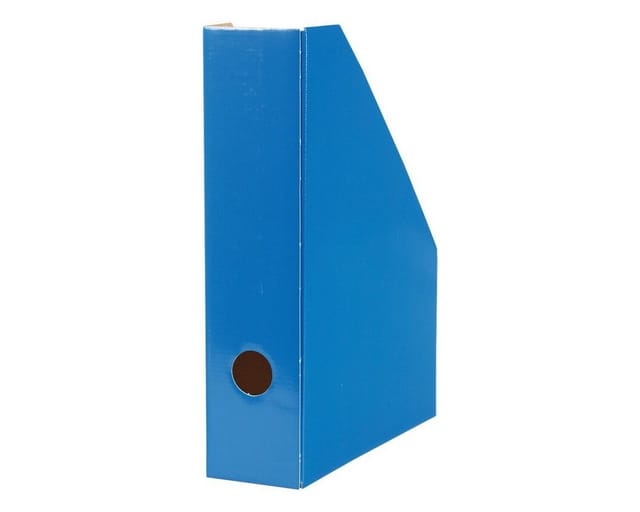 Stehsammler Landré Color 7 x 30 x 22,5 cm (B x H x T) DIN A4 Werkstoff: Karton blau