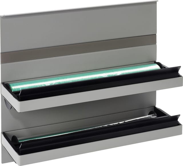 Kesseböhmer - Linero MosaiQ Relingsystem - Folienabroller titangrau Küche