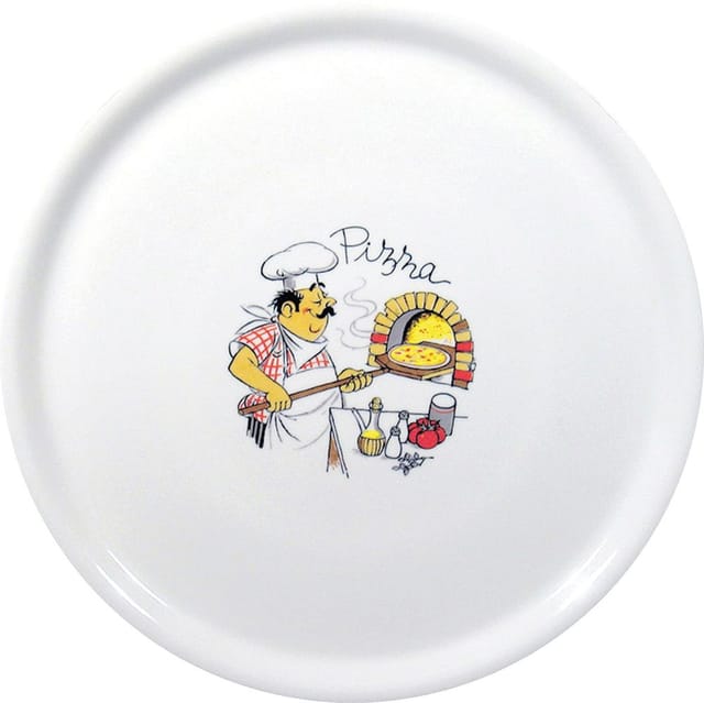 Pizzateller Traditional, Weiß, ⌀330mm - Hendi