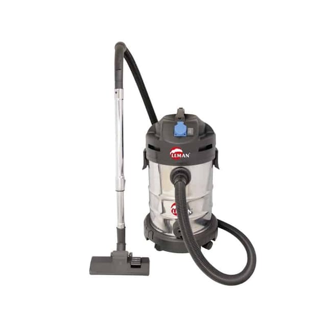 Synchro-Staubsauger Edelstahlbehälter 30L nützlich 1400W Leman LOASP301