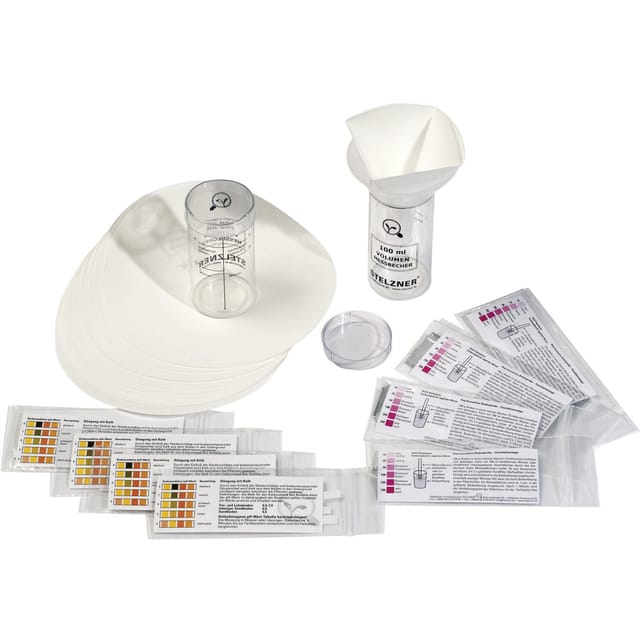 Stelzner - 8203 Bodenanalyse-Set pH-Wert