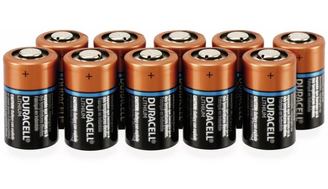 Lithium-Fotobatterie, Lithium, CR2, 3V, 10 Stück - Duracell