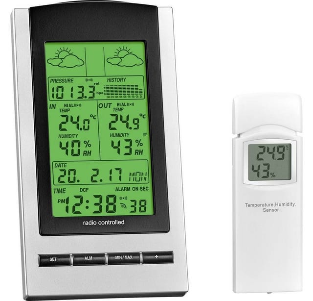 Eurochron - WH1173 9223c3b Funk-Wetterstation Anzahl Sensoren max. 1