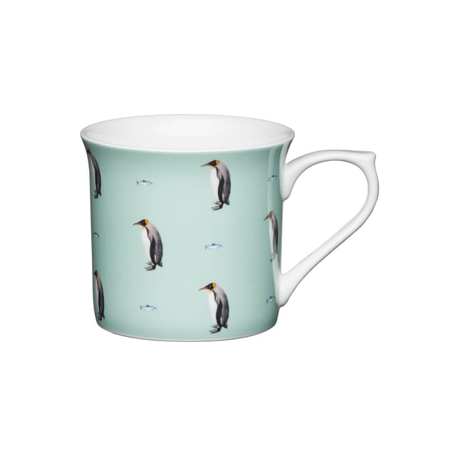 KitchenCraft China - Riffelbecher (300 ml), Pinguin Design