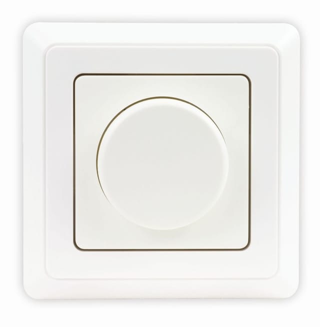 0399620090 Unterputz Dimmer Geeignet für Leuchtmittel: LED-Lampe, Halogenlampe, Glühlampe Weiß - REV