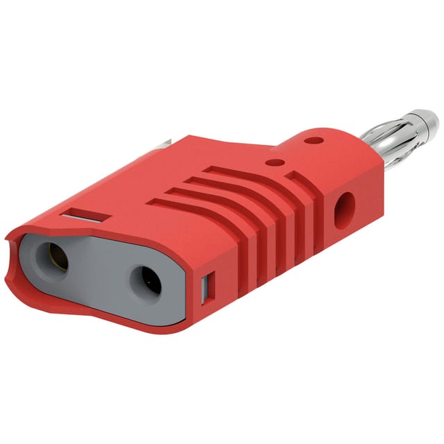 Electro Pjp - 1087-CD1-R Bananenstecker Stecker, gerade Stift-Ø: 4 mm Rot 1 St.