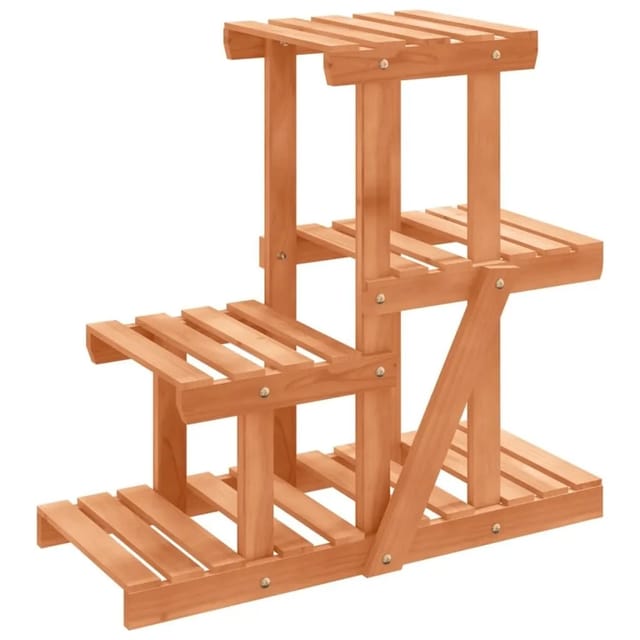 Blumenständer 58x25x51 cm Massivholz Tanne Vidaxl