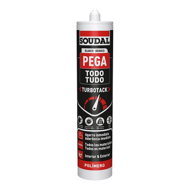 Soudal Mehrzweck-Klebepaste Everything TurboTack Weiß 290 ml 160280