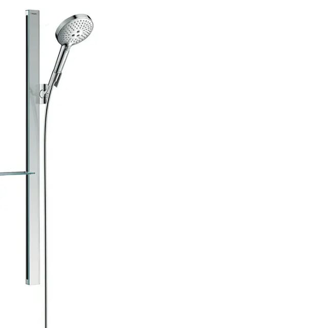 Hansgrohe - Raindance Select s - Brausegarnitur 120, 3 Strahlen, Duschstange 90 cm, verchromt 27648000