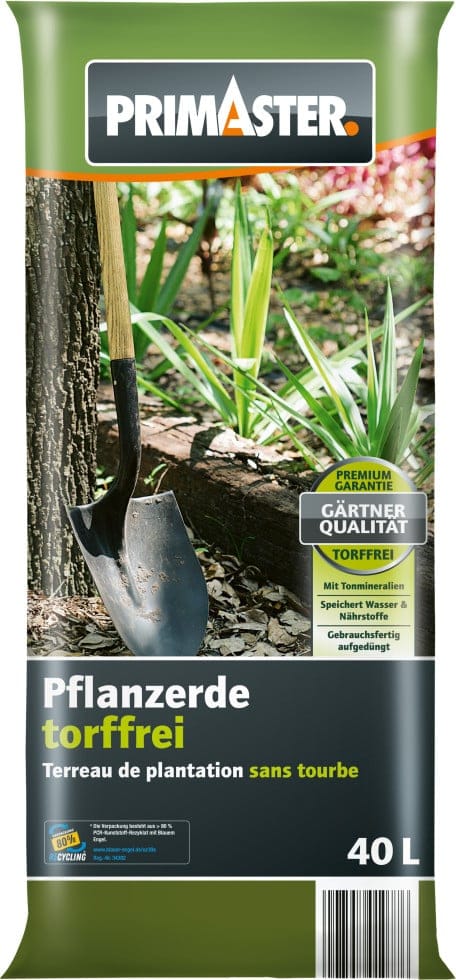 Primaster - Pflanzerde 40 l torffrei Erde