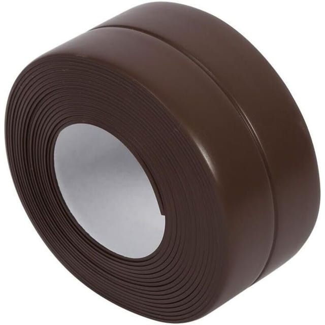 Dichtungsband, Wasserdichtes Klebeband, Selbstklebender Dichtungsstreifen Für Küche Oder Bad (38 Mm X 3,2 M - Braun)