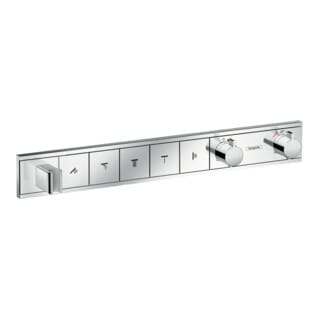 RainSelect - Unterputzarmatur für 5 Verbraucher, verchromt 15358000 - Hansgrohe