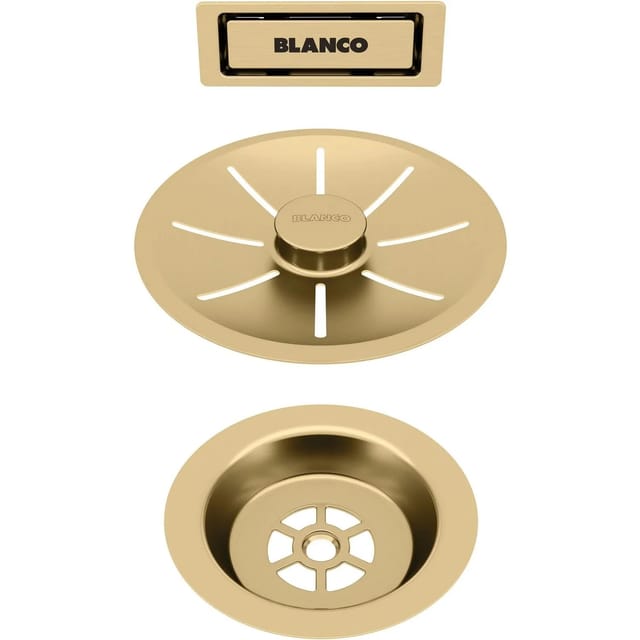 Blanco - Accessoires - Überlaufset C-overflow für Einzelbecken, gold 203476