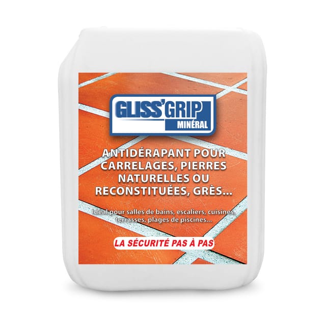 Anti-rutsch-behandlung für alle mineralischen oberflächen – innen/außen Gliss Grip grip mineral 5l