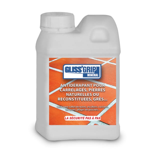Anti-rutsch-behandlung für alle mineralischen oberflächen – innen/außen Gliss Grip grip mineral 1l